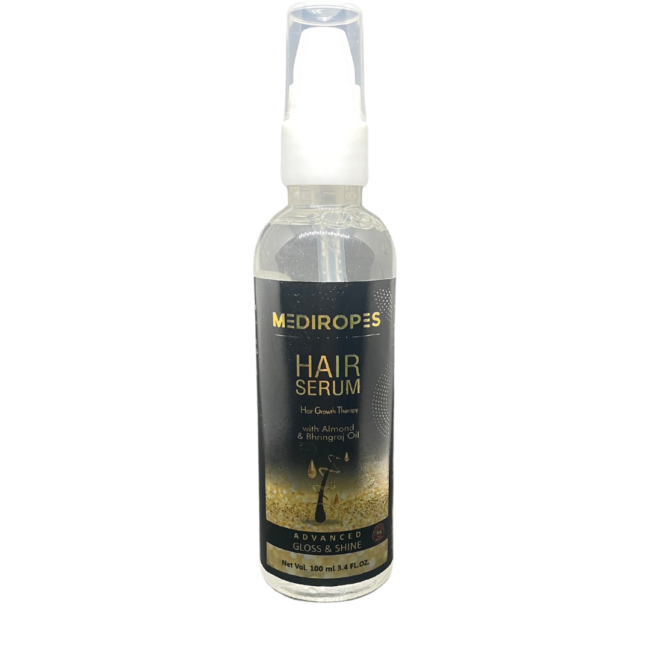 Mediropes Hair Growth Serum | Natural Ayurvedic Formula for Thicker, Stronger Hair | 100ml - Image 2