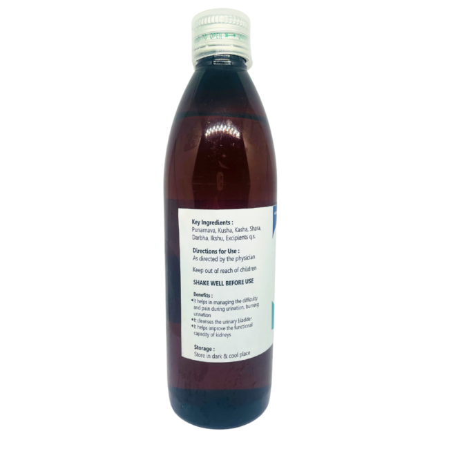 Ayurvedic Renal Health Supplement | 300 ml ( Syrup) | Unique and Effective Herbal Blend for Kidney Support - Image 3